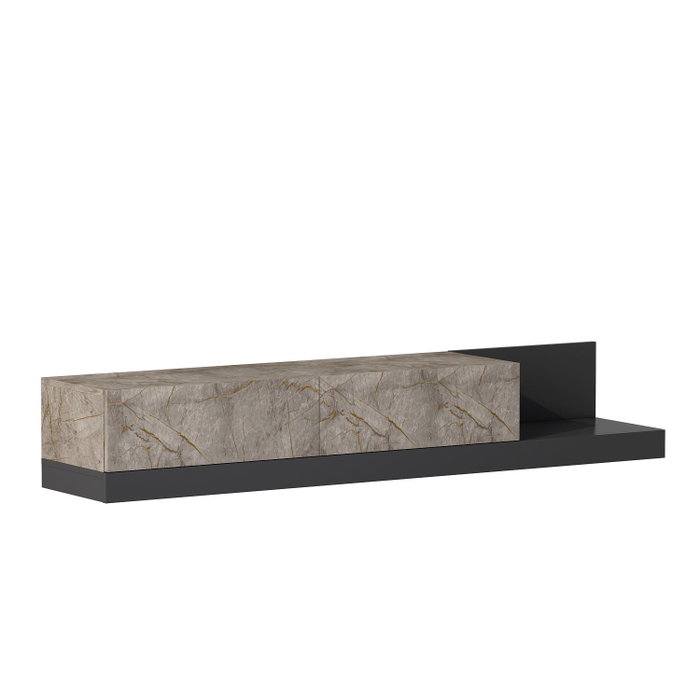 Hanah Home Soporte para TV Gordion Marble y Antracita